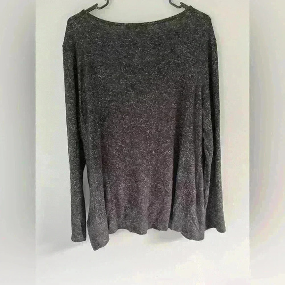 Gibson long sleeve Knotted bottom sweater size L - Picture 2 of 10